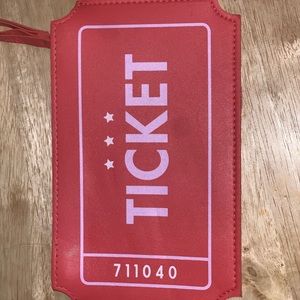 Small ticket makeup bag